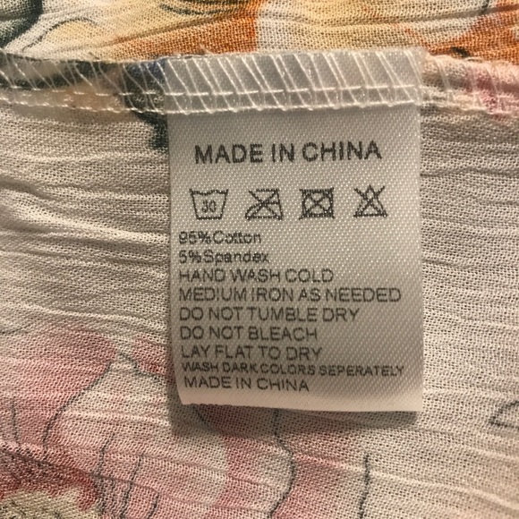 LAST ONE! SPRING FUN Floral & Striped Top - Picture 7 of 11